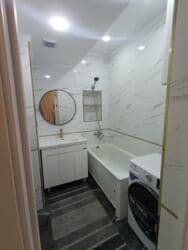 сдам 2 комнатную квартиру на длительный срок рядом джал бишкек: 3 комнаты, Собственник, Без подселения, С мебелью полностью — 16