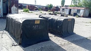 лодка резиновая: Универсальный тент Для грузовых авто, Б/у — 1