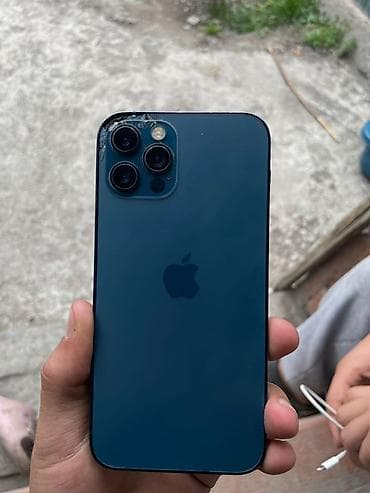 iphone 12 pro max цена бишкек бу: IPhone 12 Pro Max, Б/у, 256 ГБ, Pacific Blue — 3