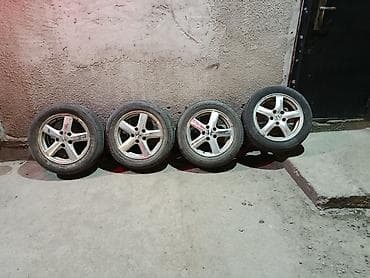 Транспорт: Дөңгөлөктөр монтажда 205 / 60 / R 16, Жай, Колдонулган, Комплект, Жеңил унаалар, Куйма, тешиктери - 5 — 1