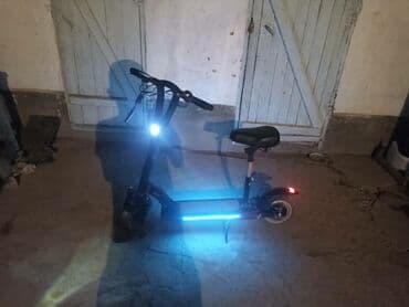 велик на титановых дисках: Электросамокат, Без рассрочки, Б/у, Платная доставка — 1