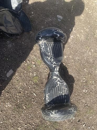 кап мешок: Гироскутер 2‑колесный, дизайн «черный мрамор/молния». Основные — 2