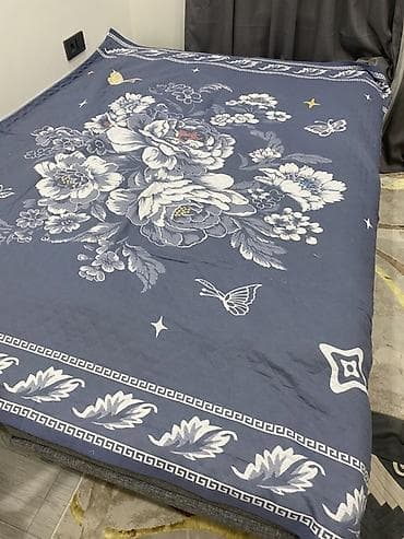 bed sheet: Покрывало для кровати, Синтепон, Все сезоны — 1