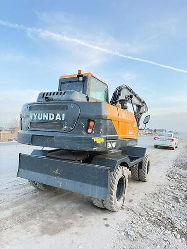 мини эксковатор: Экскаватор, Hyundai, 2024 г., Колесный — 2