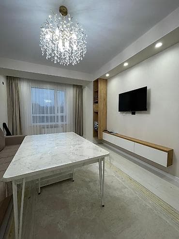 flat in osh: 1 комната, 48 м², Элитка, 2 этаж — 3