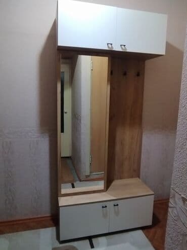 прихожая с зеркалом: Прихожая модульная с зеркалом - Комплектация: шкафчик-тумба снизу с — 1