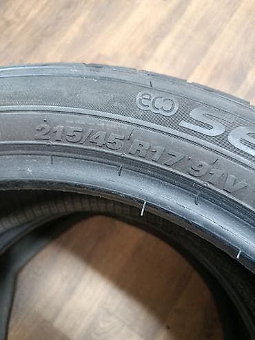 240: Летние шины 215/45 R17 91V - Размер: 215/45 R17 - Индекс — 2