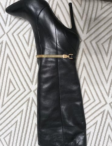 оргинал обувь: Сапоги, 37, Sasha Fabiani, Б/у, цвет - Черный — 5