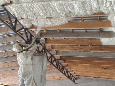 утепление домов фасадов: Утепление пеной Теплоизоляция ППУ Термоизоляция пенополиуретаном — 6