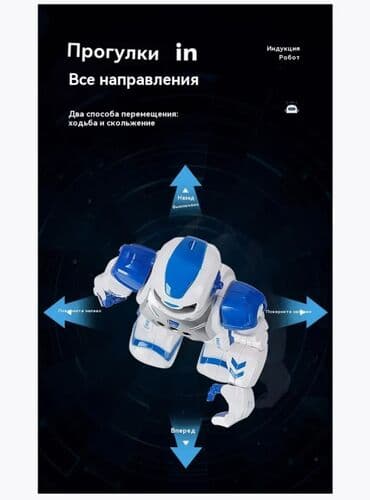 купить робота на пульте управления: Робот радиоуправляемый интерактивный. Он способен двигаться вперед — 3