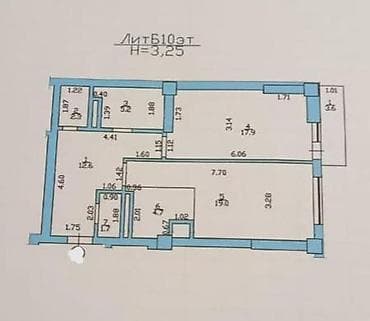 кут новостройка: 2 комнаты, 64 м², Элитка, 10 этаж, Готовая ПСО (под самоотделку) — 5