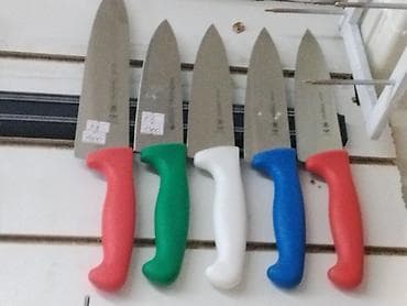 Дом и сад: Поварские ножи с цветными рукоятками - Тип: классические шеф‑ножи для — 1