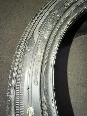 24545 r18 зима: Шины 245 / 45 / R 18, Лето, Б/у, Комплект, Легковые, Япония, GoodYear — 3
