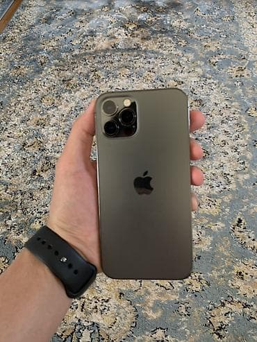пиксел 8: IPhone 12 Pro, Б/у, 256 ГБ, Графит, 86 % — 2