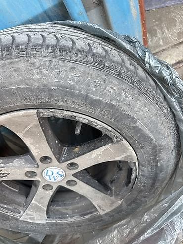 r16 4: Колеса в сборе 205 / 55 / R 15, Лето, Б/у, Комплект, Литые, отверстий - 5 — 2