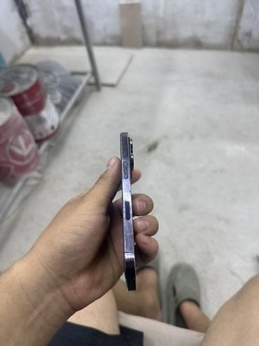 Техника жана электроника: IPhone 14 Pro, фиолетовый (Deep Purple) - Экран 6.1", Super Retina — 4