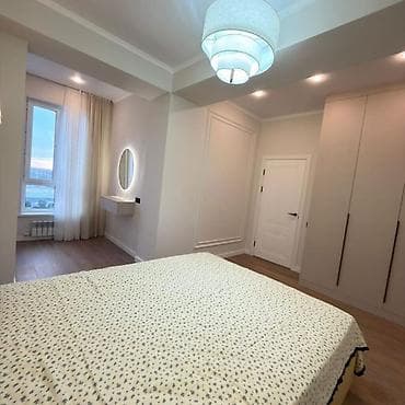 дом кожомкул: 2 комнаты, 67 м², Пишпек Элитка, 13 этаж, Дизайнерский ремонт — 5