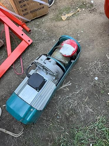 ручной лебедка: Электрическая лебёдка RUSSMASH PA2000 Характеристики по шильдику: - — 1