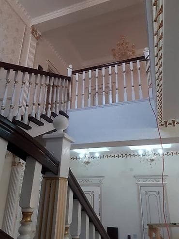 Лестницы и комплектующие на заказ: Деревянная лестница Для дома, Форма лестницы: Много-маршевая, Стиль: Классический — 10