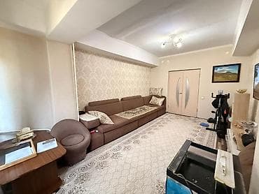 кывартира: 3 комнаты, 64 м², Индивидуалка, Пишпек Индивидуалка, 1 этаж, Косметический ремонт — 6