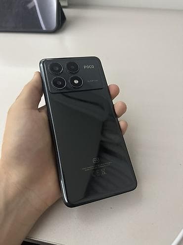 Техника и электроника: Poco X6 Pro 5G, Б/у, 512 ГБ, цвет - Черный, 2 SIM — 1