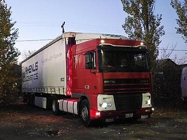 Транспорт: Тягач, DAF, Тентованный — 1