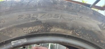 купить шины в бишкеке бу: Шины 235 / 55 / R 19, Б/у, Комплект, Корея, Hankook — 3