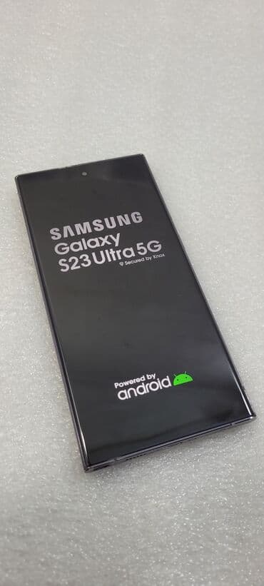 Samsung Galaxy S23 Ultra, Б/у, 1 ТБ, цвет - Черный, 2 SIM