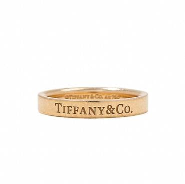 бижутерия tiffany: Кольцо Tiffany&Co из золота 750 - Артикул: 28647 - Материал — 1