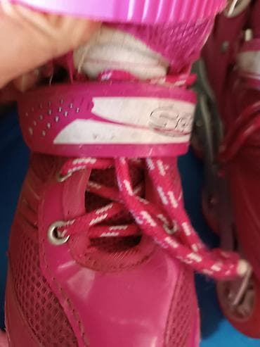 ролик: Роллики б/у размер 32 -34 регулируеться 1200, скейт 1000, вторые — 4