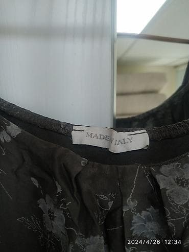 Личные вещи: Платье Италия 44-46 размер.Надето 1 раз,просто не глаженное,очень — 2