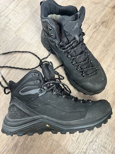 треккинговые: Треккинговые ботинки Humtto (черные) В отличном состоянии. - Верх — 1