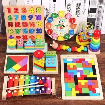 развивающие игрушки крючком: Набор детских развивающих игрушек. 10 разных видов, в подарочной — 1