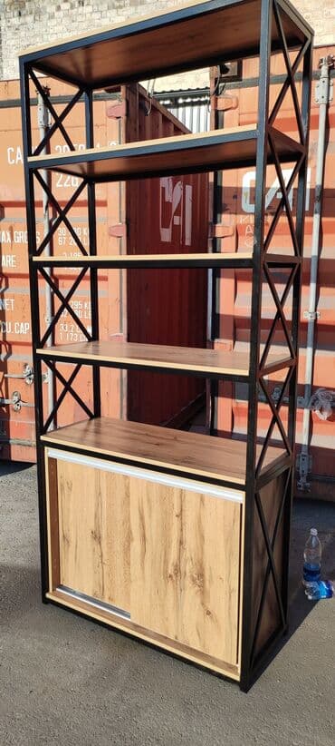 оборудование для магазина: Полки стеллажи Витрины для магазина Стеллаж для офиса Стеллаж в стиле — 32