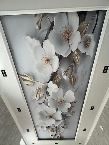 натишной потолок: Натяжной потолок Матовое Монтаж — 7