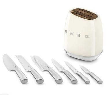 маленький нож: Набор ножей с подставкой SMEG ﻿​Наборы ножей с подставкой от SMEG — — 2