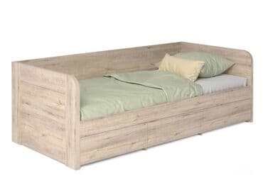 кровать с ящиками односпальная: Кровать односпальная Вирджиния, Дуб Бонифаций, Май Стар (Беларусь) — 1