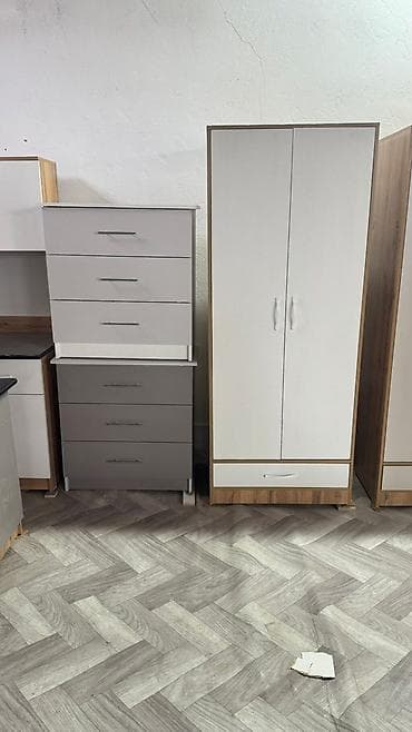 вешалки для белья: Шифоньер, шкаф для одежды, Новый, Прямой, ЛДСП — 3