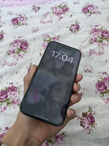 IPhone 15 Pro, Б/у, 256 ГБ, Space Gray, Защитное стекло, Чехол, 82 %