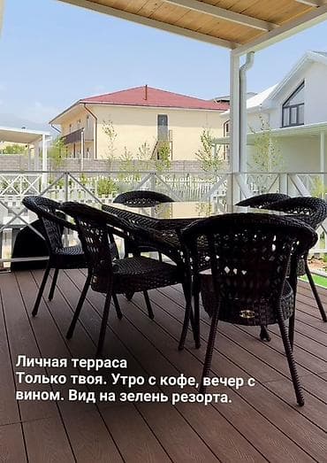 Күндүк ижара: Таунхаус, Кыргызское взморье, Бостери, 6 орун — 7