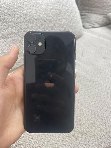 note 21: IPhone 11, черный состояние идеал покупали все оригинал АКБ 88 128 гб — 1