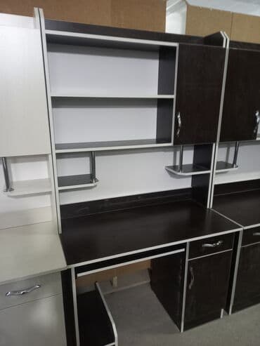 письменные столы цена: Компьютерный стол, Новый, С полками — 5