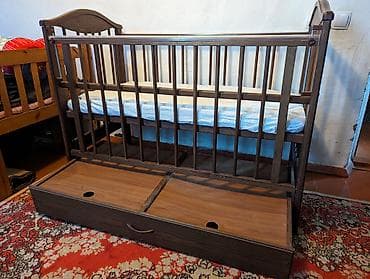 Балдар керебети: Балдар үчүн трансформер керебет, Башка түрү, түсү - Күрөң — 4