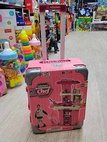 limited edition: Детский игровой набор «Kitchen – Chef Great» в чемоданчике на колёсах — 1