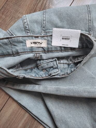 джинсы на девочку: Джинсы, Прямые, M — 2