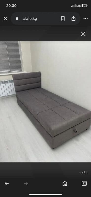 кресла реклайнеры: Односпальная кровать, Новый, С ящиком для хранения, В рассрочку, длина - 2 см — 5
