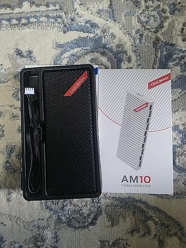 nvidia rtx: Хаб COOLMOON AM10 PWM & ARGB (10разъемов) - Универсальный — 2