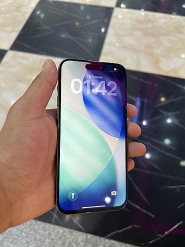 IPhone 15 Pro Max, Колдонулган, 256 ГБ, Natural Titanium, Заряддоочу түзүлүш, Коргоочу айнек, Каптама, 100 %