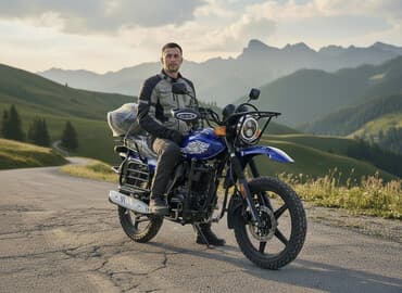 купить двигатель на китайский мотоцикл: Классический мотоцикл Suzuki, 200 куб. см, Бензин, Взрослый, Новый — 1