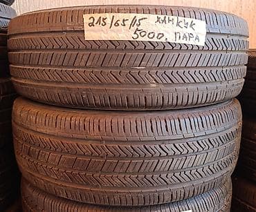 hyperko 2: Шины 215 / 65 / R 15, Лето, Б/у, Пара, Легковые, Корея, Hankook — 1
